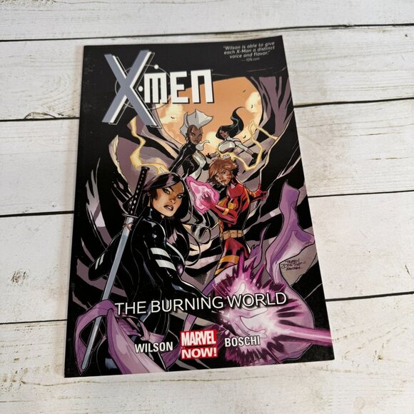 X-Men Burning World Vol 5 Willow Wilson First Printing 2015 Graphic Novel PB - Picture 1 of 7